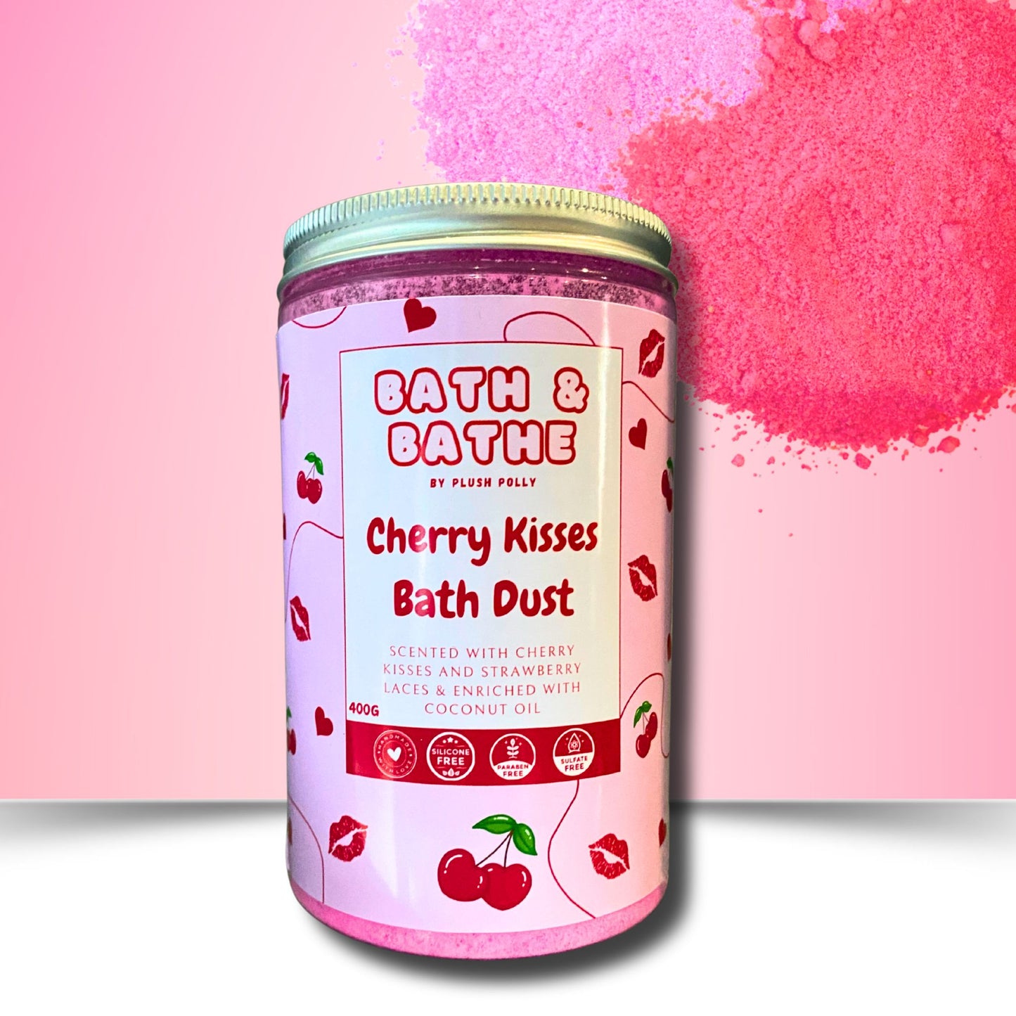 Cherry Kisses & Strawberry Laces Bath Dust