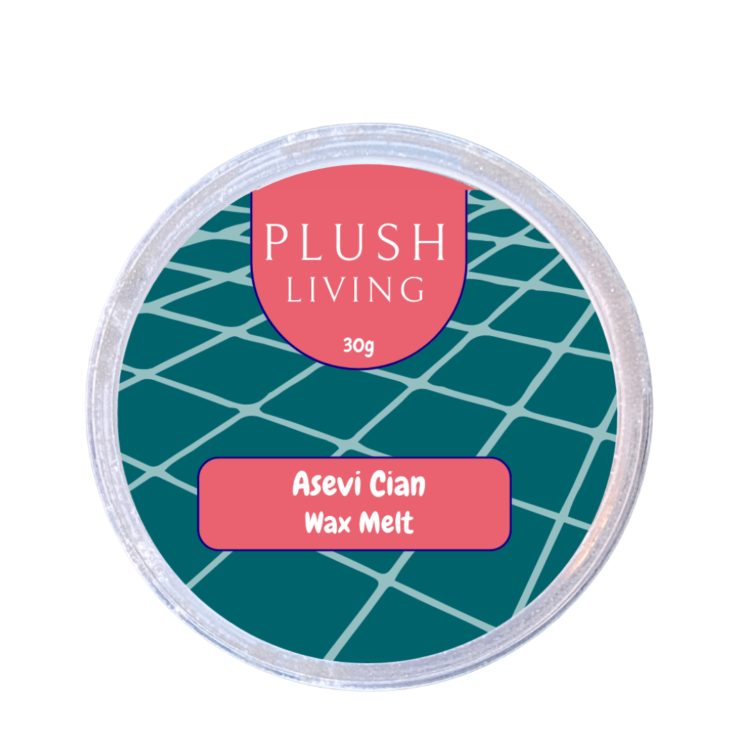Asevi cian wax melt pot.