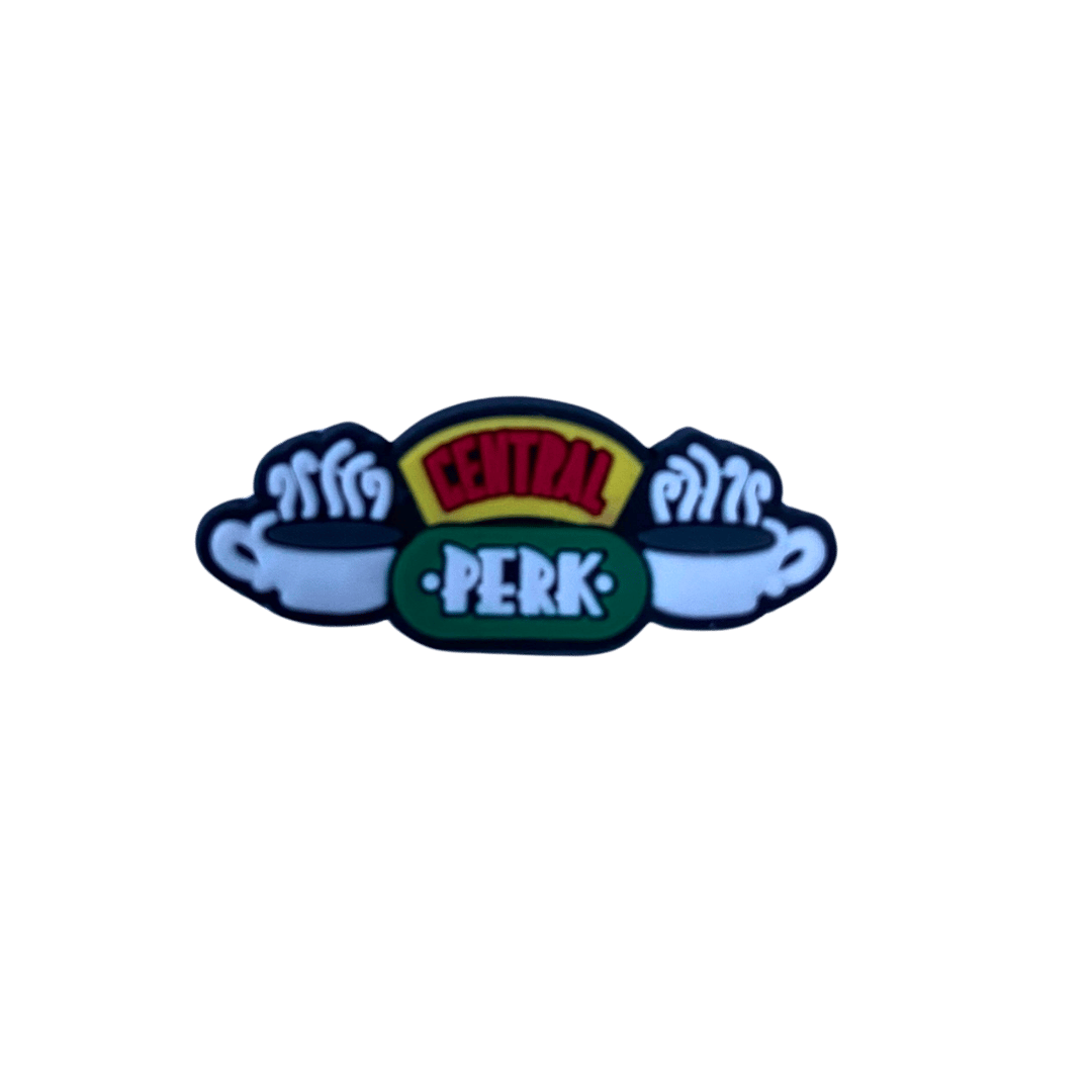 Central Perk Croc Charm