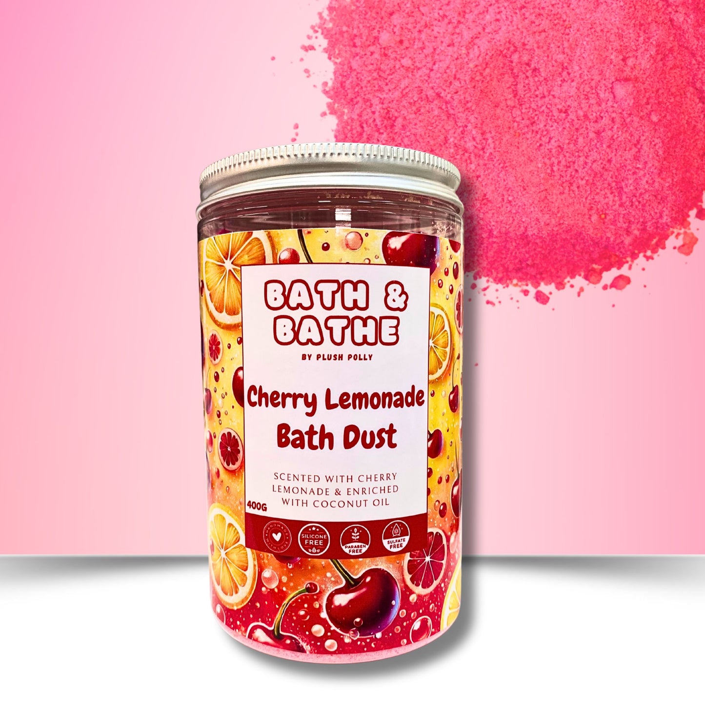 Cherry Lemonade Bath Dust