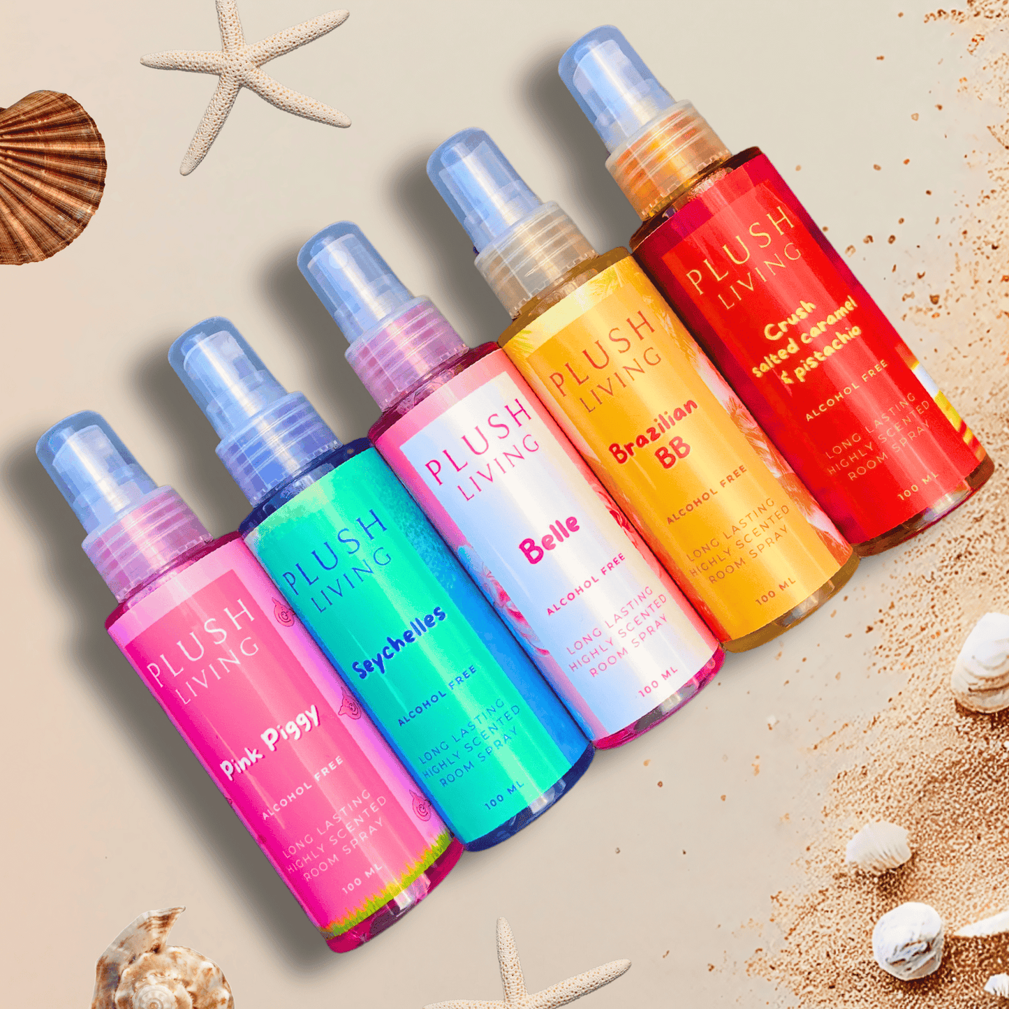 Room sprays (alcohol free)