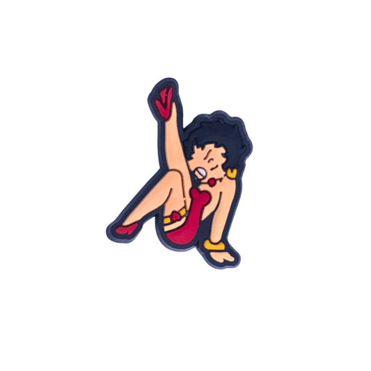 Betty Boop Croc Charm