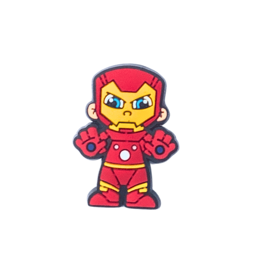 Iron Man Croc Charm