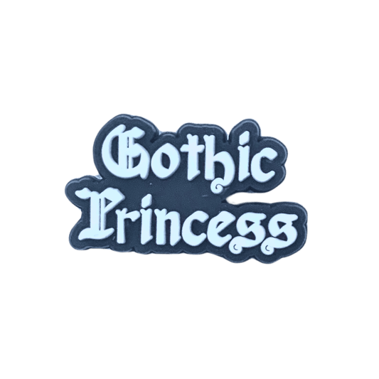 Gothic Princess Croc Charm