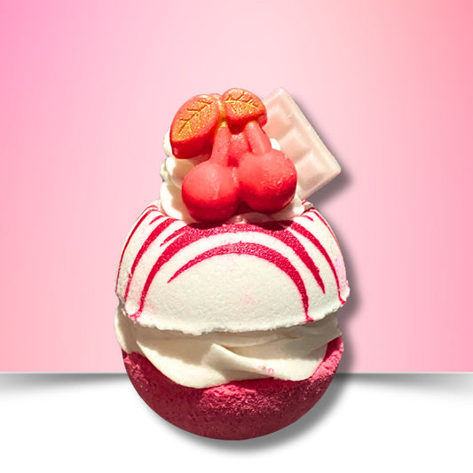 Cherry Chocolate Whip Bath Bomb
