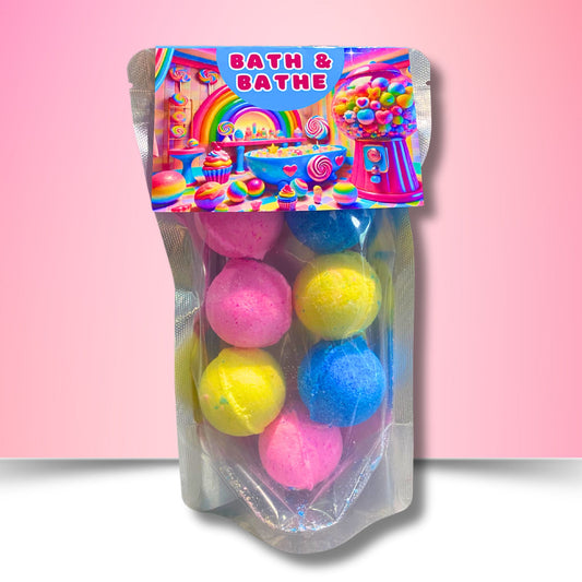 Candy Crush Mini Bath Bombs