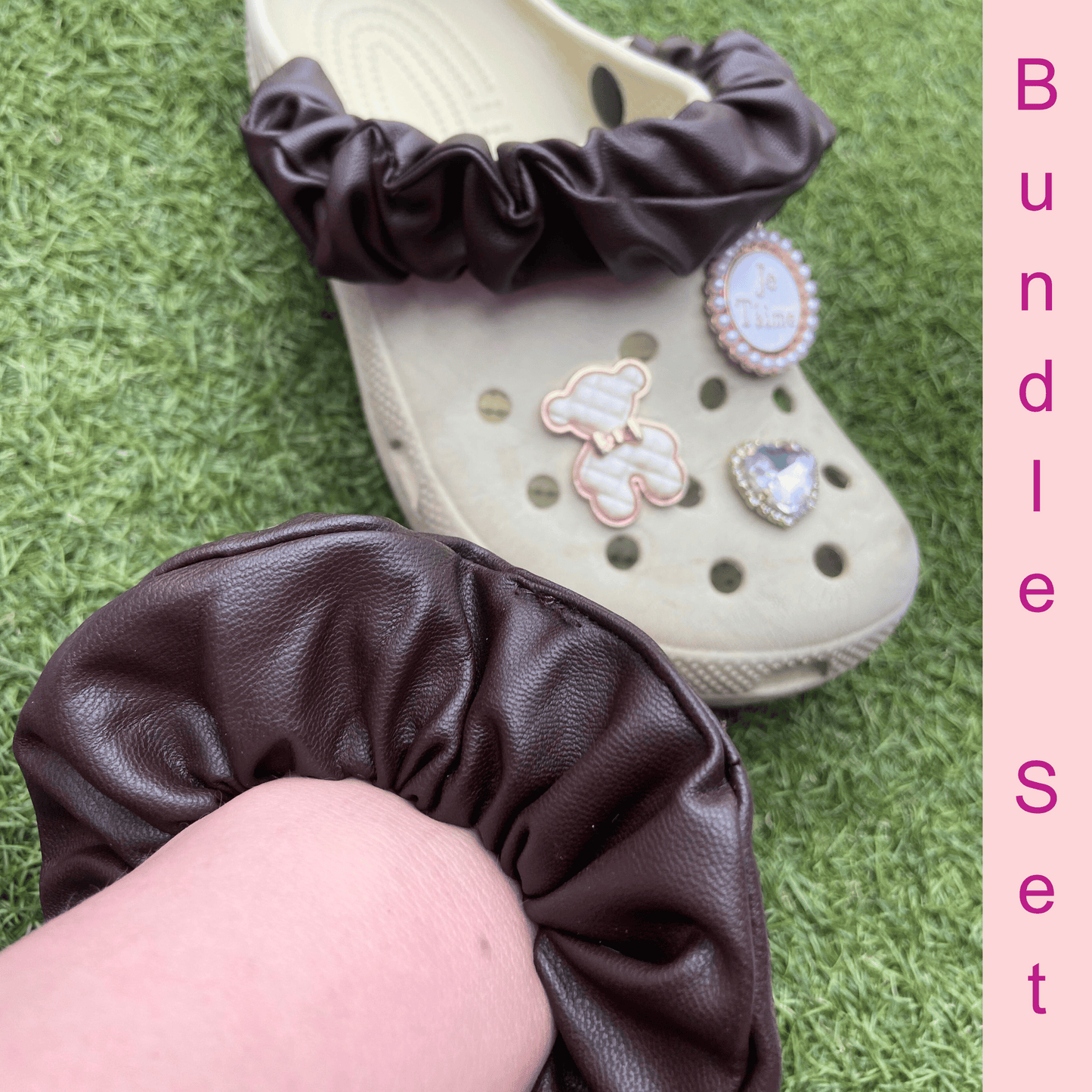 Croc strap & scrunchie sets