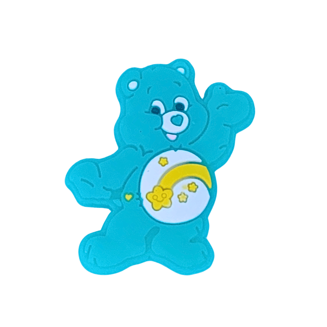 Blue Care Bear Croc Charm