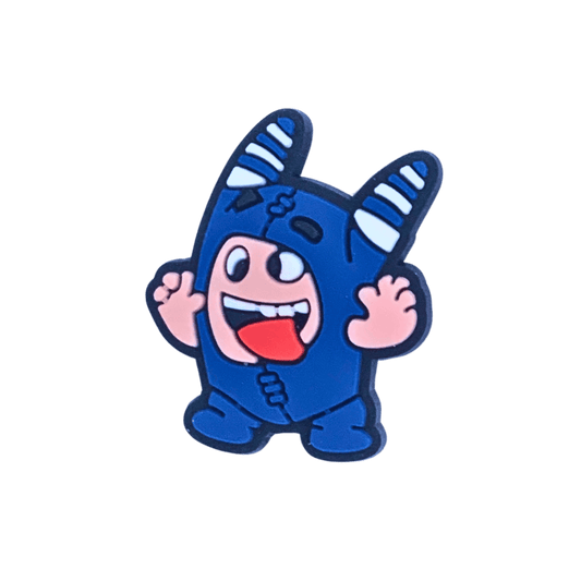 Blue Oddbods Croc Charm