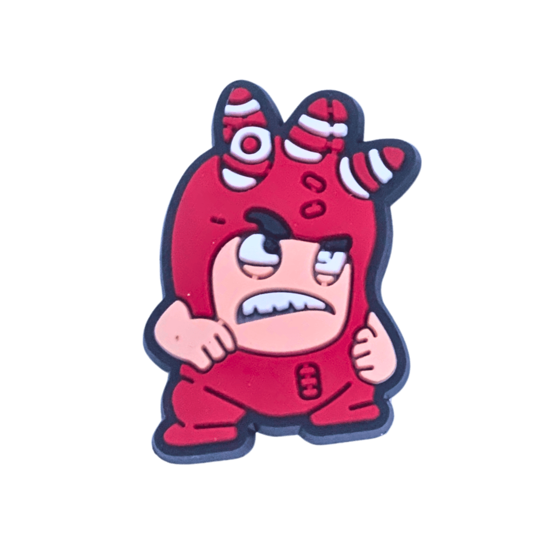 Red Oddbods Croc Charm