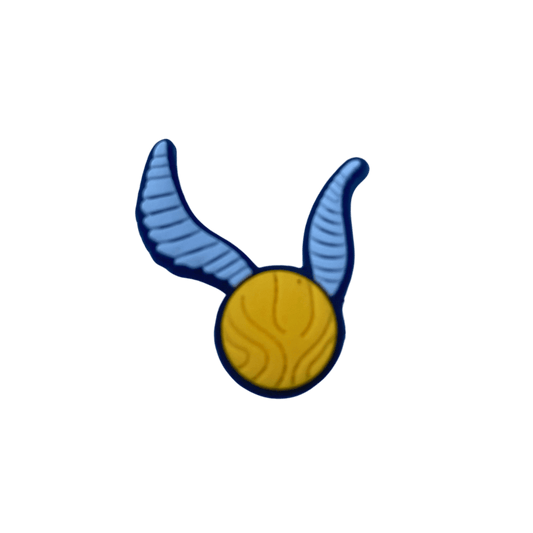 Golden Snitch Croc Charm