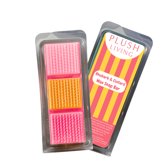 Rhubarb & Custard Cosy Knit Wax Clamshell