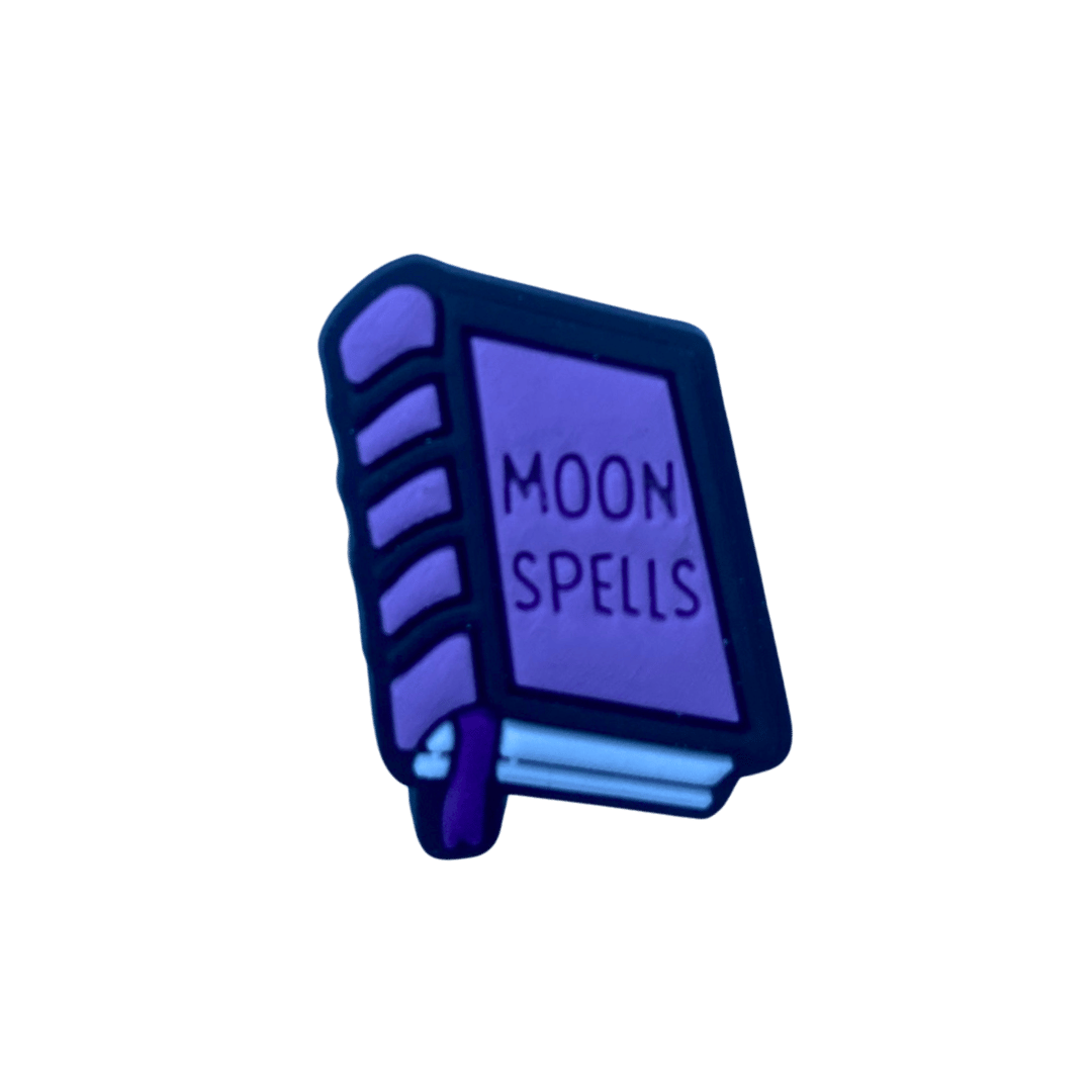 Moon Spells Book Croc Charm