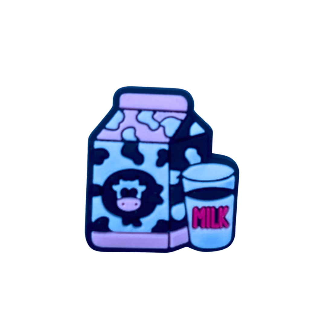 Moo Milk Croc Charm