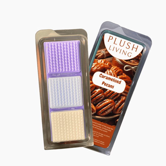 Caramelised Pecans Cosy Knit Wax Clamshell