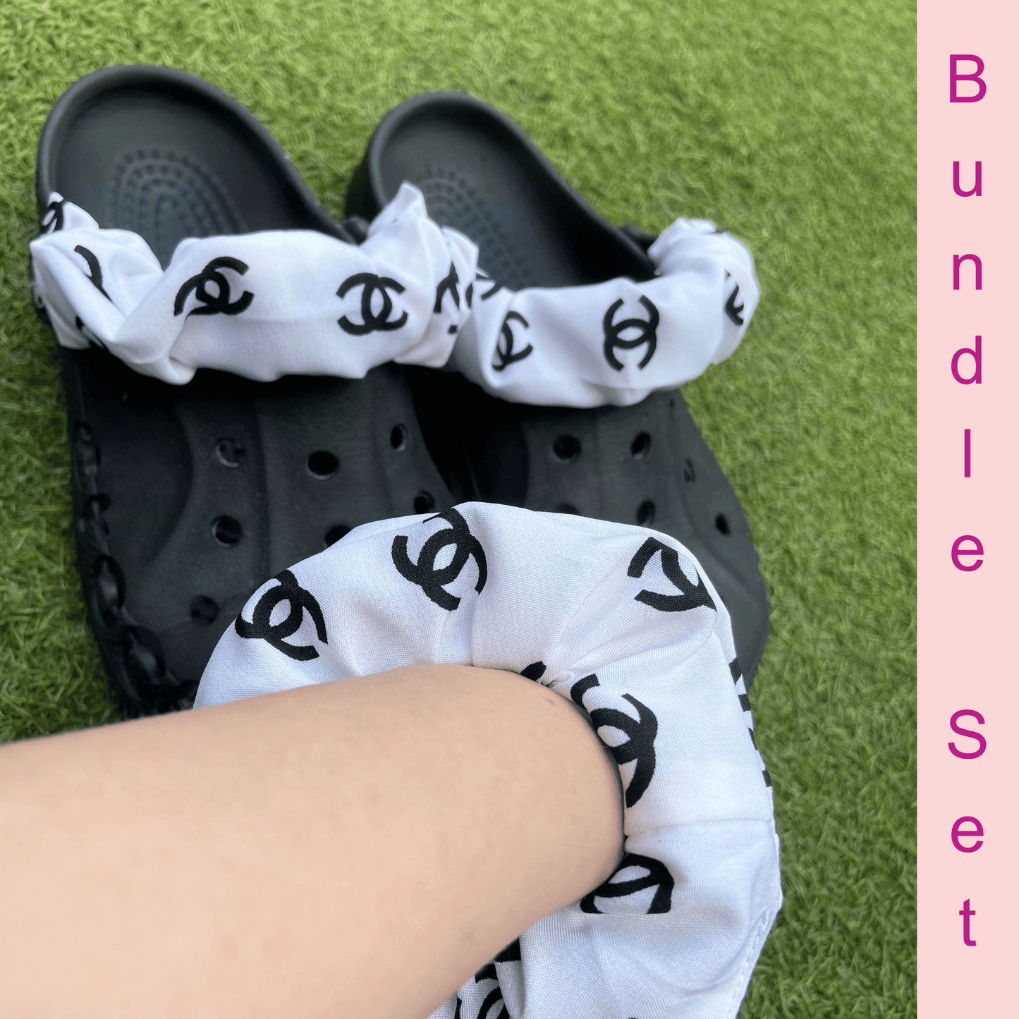 Croc strap & scrunchie sets