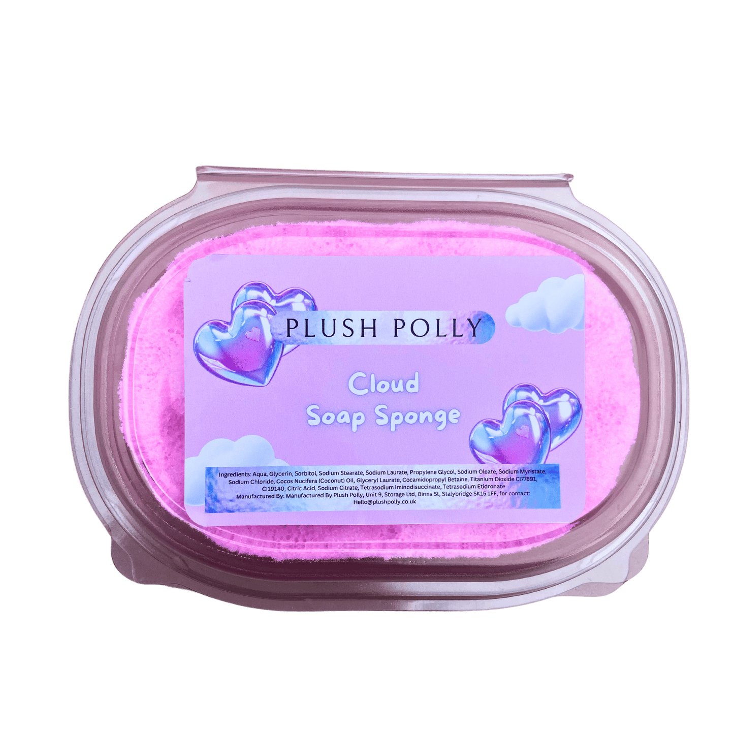 Ariana cloud soap sponge.