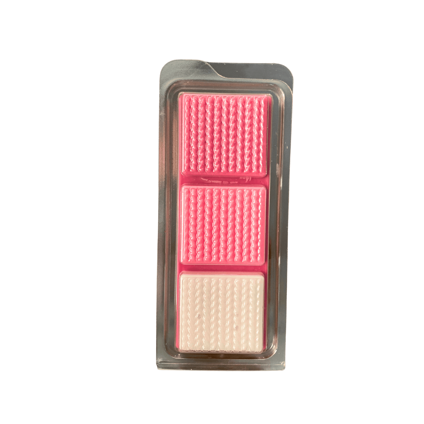 Raspberry Marshmallow Cosy Knit Wax Clamshell