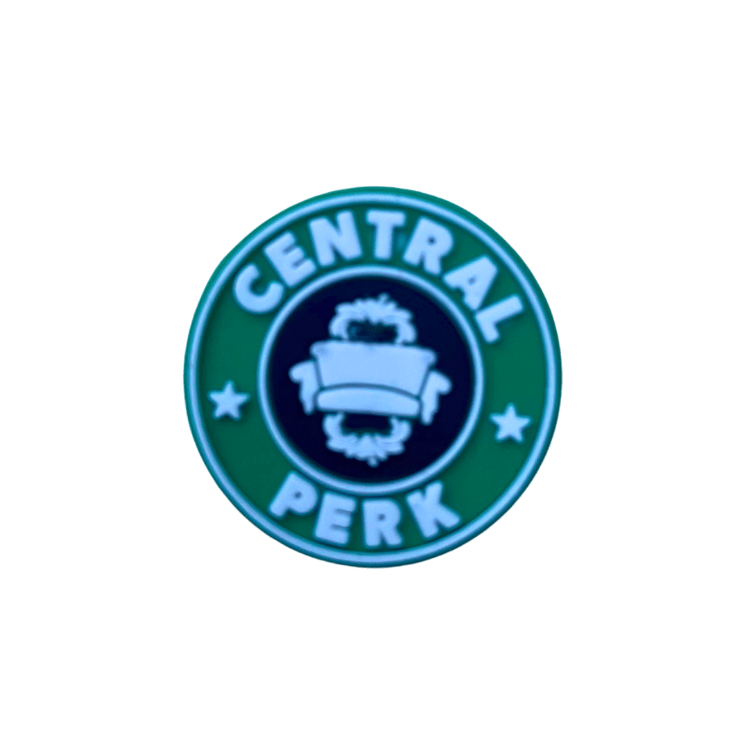 Central Perk Logo Croc Charm